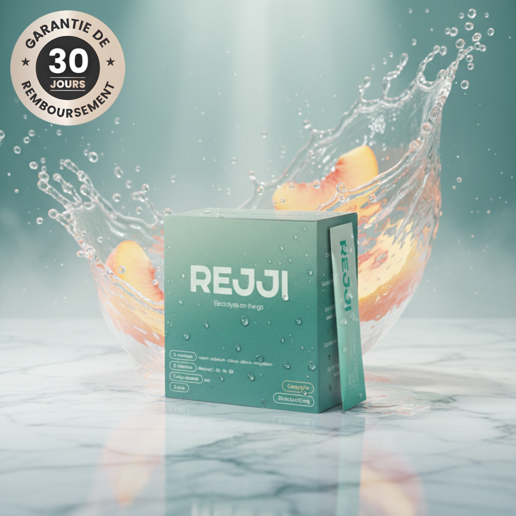 28 Sachets d'Électrolytes - Arôme Pêche