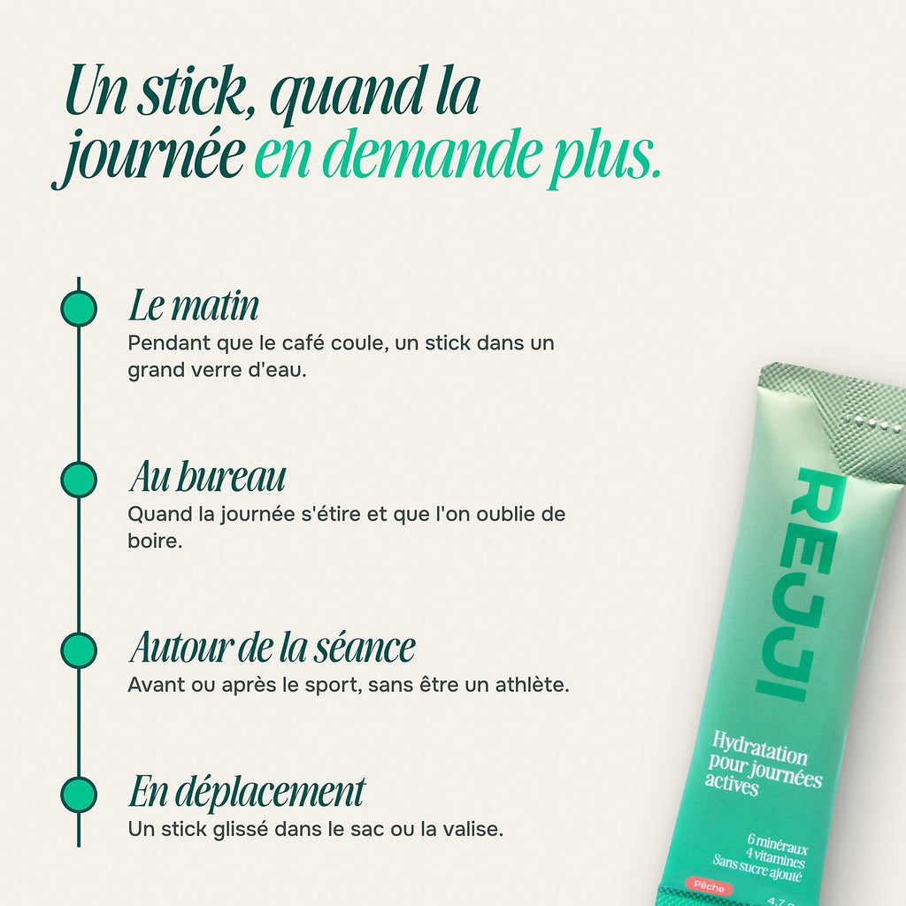 Un stick, quand la journée en demande plus